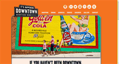 Desktop Screenshot of downtownmooresville.com